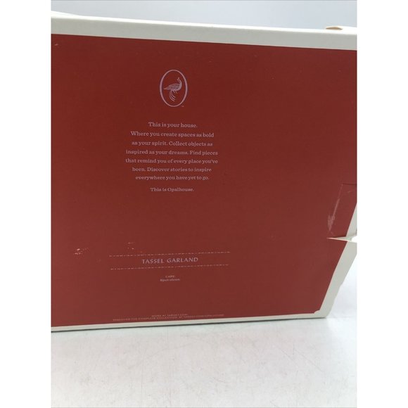 Opalhouse Accents Opalhouse Tassel Garland Pink 5ft L Poshmark